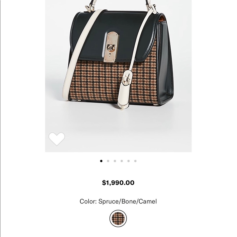 Brand new Salvatore Ferragmo Boxyz Mini Handbag With bag